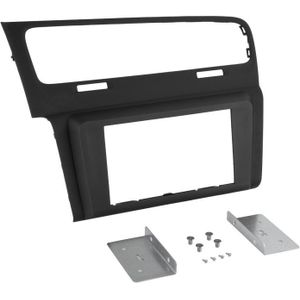 2-DIN Paneel Volkswagen Golf 7 2012-2019 Kleur: mat zwart