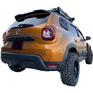 Oneway Set Spatbordverbreders (Trims) Passend Voor Dacia Duster Ii 2018-2024 - Matzwart Dacia Oneway Ow Wa03022