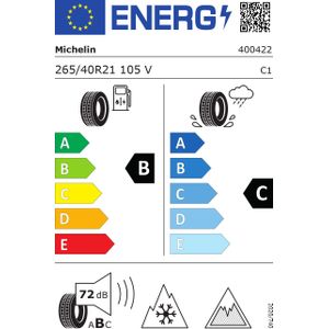 Michelin - Winterbanden - Grip Label A - Geluidsproductie Klasse A