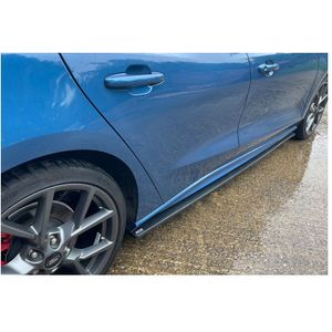 Rgm Set Sideskirts Voor Ford Focus Iv St & St-Line 2018- - Zwart (Abs) Ford Rgm Gr Ss310