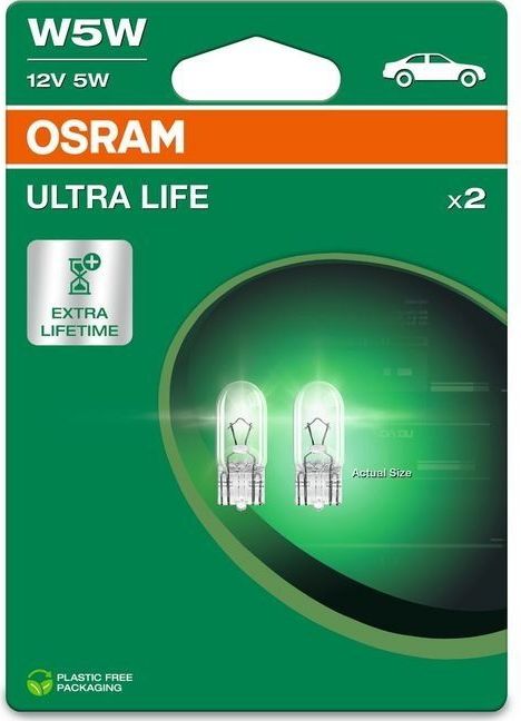 Dimlichten - Oranje - 12 Volt - 2 Stuks - W5W