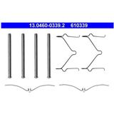 Accessoireset, Schijfremblok Mazda Ate 13.0460-0339.2