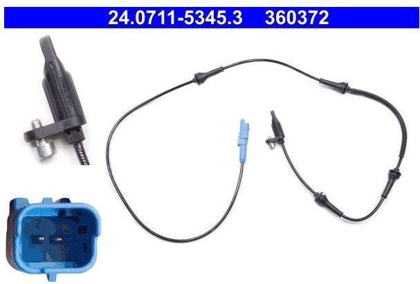 Abs Sensor Citroen, Peugeot Ate 24.0711-5345.3