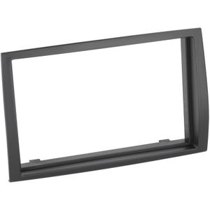 2-Din Paneel (Alleen Rand) Citro&Euml;N - Fiat - Peugeot - Kleur: Zwart Citroen, Fiat, Opel, Peugeot Acv 381094-18-1