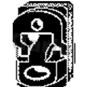 Uitlaatrubber Citroen, Fiat, Peugeot Klarius 420440