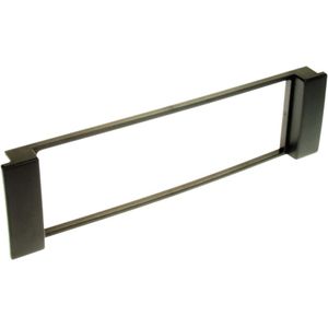 1-DIN Paneel geschikt voor Audi A3 / A6 - Seat Toledo / Leon Kleur: Zwart