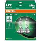 Osram - Ultra Life - Autolampen - 12V H7 - 2 Stuks