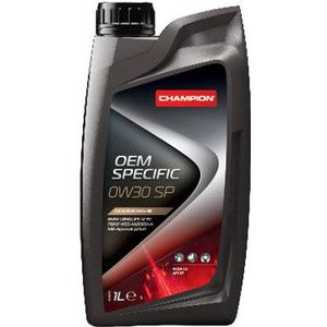 Motorolie Champion Oem Specific 0w30 Sp 1l Alfa Romeo, Bmw, Citroen, Fiat, Ford, Ford Usa, Honda, Hyundai, Jeep, Kia, Lancia, Lexus, Mercedes-Benz, Mini, Mitsubishi, Peugeot, Rolls-Royce, Ssangyong, Subaru, Suzuki, Toyota Champion Lubricants 1049055