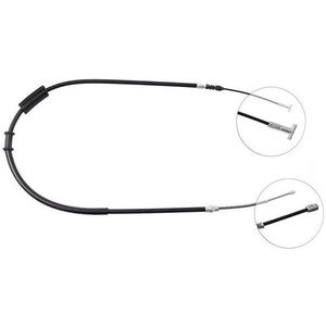 Handremkabel Alfa Romeo, Fiat Abs K13608