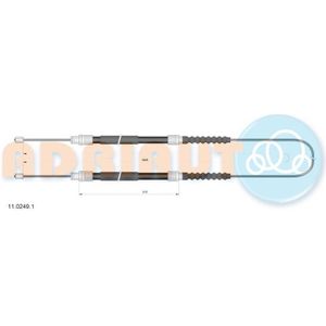 Trekkabel, Parkeerrem Citroen, Fiat, Peugeot Adriauto  .0249.1