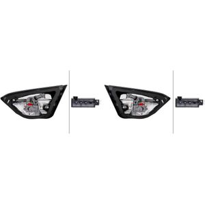Achterlicht Set Opel Hella Set_2tz 015 694-131
