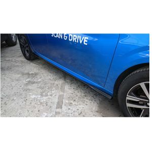 Set Sideskirts Passend Voor Peugeot 208 2019- (Abs) Peugeot Motordrome Dx Spe04