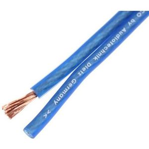 TCP - ECO Speaker Kabel - Transparant Blauw - 2x 2,5 mm² - 100m