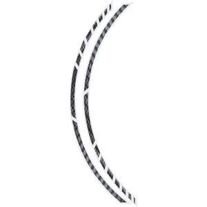 Foliatec PIN-Striping 'Racing' Velgen Carbon-Structuur - Breedte = 7mm: 14x 41cm