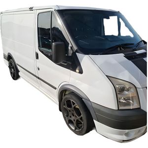 Oneway Set Spatbordverbreders (Trims) Passend Voor Ford Transit Mk7 2006-2014 - Matzwart Ford Oneway Ow Wa03001