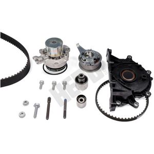 Waterpomp + Distributieriem Set Audi, Seat, Skoda, Volkswagen Hepu Pk06691m