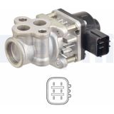 Delphi - Eg10611-12b1 - EGR-klep - Mazda, Opel, Suzuki - Elektrisch - 12 Volt