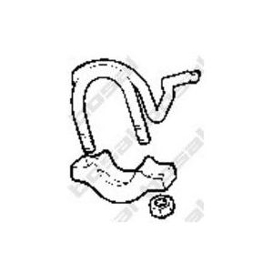 Houder, Uitlaatsysteem Ford Bosal 251-754