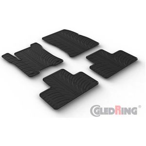Rubbermatten Passend Voor Mercedes  (X243) 2021- (T Profiel 4-Delig + Montageclips) Mercedes-Benz Gledring Gl 0519