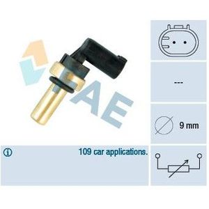 Temperatuursensor Alfa Romeo, Chevrolet, Fiat, Opel Fae 32705