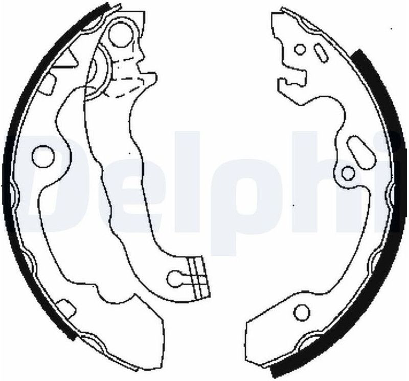 Ford - Remschoenset - Remsystemen - Lucas - 203 mm - 38 mm