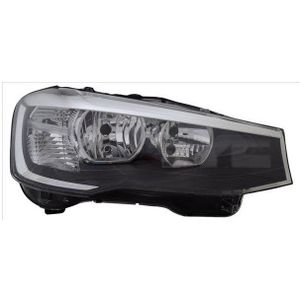 Bmw - Tyc 20-16578-05-9 - Koplamp - Links - H7/H7 - Voor Rechtsrijdend Verkeer