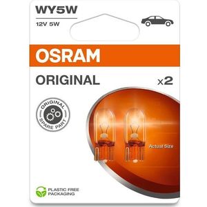 Osram - WY5W - Halogeenlamp - 12V - Blisterverpakking - 2 Stuks