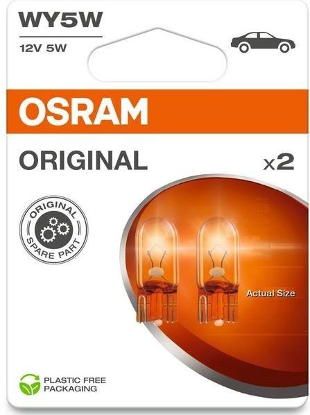 Osram - WY5W - Halogeenlamp - 12V - Blisterverpakking - 2 Stuks