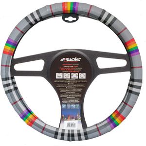 Simoni Racing Stuurwielhoes Fancy - 37-39cm - Multi-Color Eco-Leder