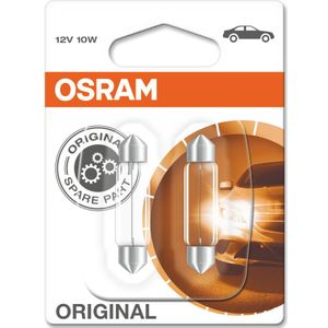 Osram Original 12V 10 Watt 11x41mm - 2 Stuks