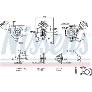 Turbocharger ** First Fit ** Citroen, Fiat, Lancia, Peugeot Nissens 93482