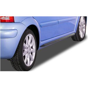 Sideskirts Passend Voor Citroen C3 2002-2009 'Slim' (Abs) Citroen Rdx Racedesign Rd Sci10