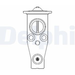Expansieventiel, Airconditioning Mazda Delphi Cb1017v