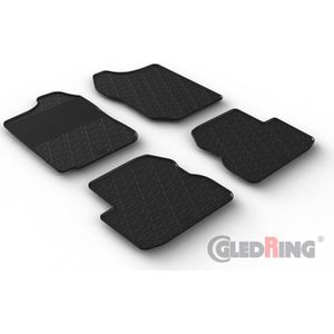 Rubbermatten Passend Voor Suzuki Jimny (Fj) 1998-2018 (T Profiel 4-Delig) Suzuki Gledring Gl 0631