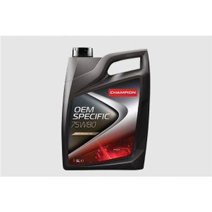 Versnellingsbakolie Champion Oem Specific 75w-80 5l Alfa Romeo, Audi, Chevrolet, Fiat, Infiniti, Lada, Lancia, Nissan, Opel, Seat, Volvo Champion Lubricants 8239717