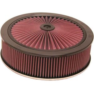 K&N 185mm Flens, 14'' Diameter, 140mm Hoogte X-Stream Deksel