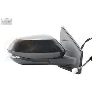 Hagus - Buitenspiegel - Zwart - Mazda, Toyota - Compleet met Elektrische Verstelling