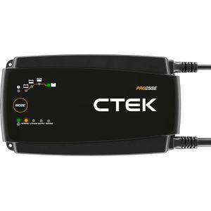 Ctek PRO25SE 25A Acculader 12V + Wandbeugel