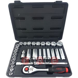 30pc 3/8D6pt. Flank Socket set