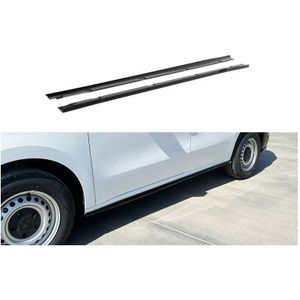 Set Sideskirts Passend Voor Mercedes Citan & Citan Tourer (W420) 2021- (Abs Glanzend Zwart) Mercedes-Benz Motordrome Dx Sme05