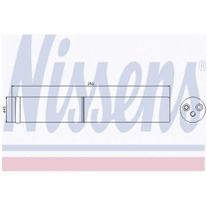 Droger, Airconditioning Chrysler, Dodge, Jeep, Lancia Nissens 95421