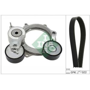 Poly V-Riem Set Audi Ina 529 0574 10