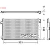 Condensor, Airconditioning Fiat Denso Dcn09147