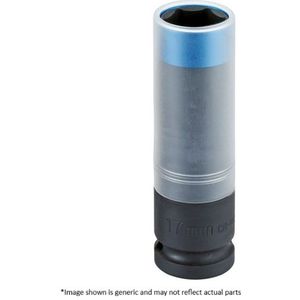 Wielmoerdop 1/2&quot; *kracht* aluminium velgen 17mm