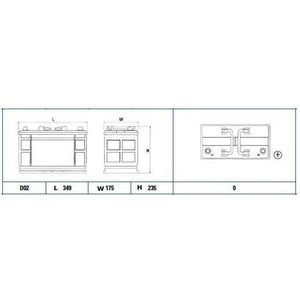 Exide Accu Start Pro  Ah Iveco Exide Eg1102