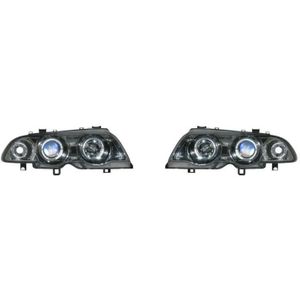 Set Koplampen Passend Voor Passend Voor Bmw 3-Serie E46 Sedan/Touring 1998-2001 - Chroom Bmw Autostyle Dl Bmk06