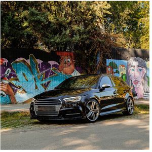 Oneway Complete Bodykit Passend Voor Audi S3 Sportback 8v Facelift 2016-2020 - Glanzend Zwart Audi Oneway Ow Bk12029