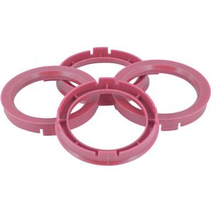 TPI ?Centreerringen 70.1->64.1mm Roze 4 Stuks