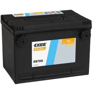 Exide Accu Excell Eb708 70 Ah Buick, Cadillac, Chevrolet, Dodge, Hummer, Pontiac, Saab Exide Eb708
