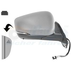 Hagus - Buitenspiegel - Voor Mercedes-Benz, Nissan, Renault - Rechts passagierskant - Electrisch opklapbaar